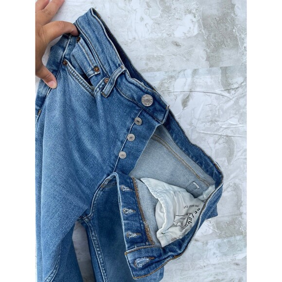 RE/DONE 70s High Rise Bootcut Jeans size 28 - Picture 8 of 12